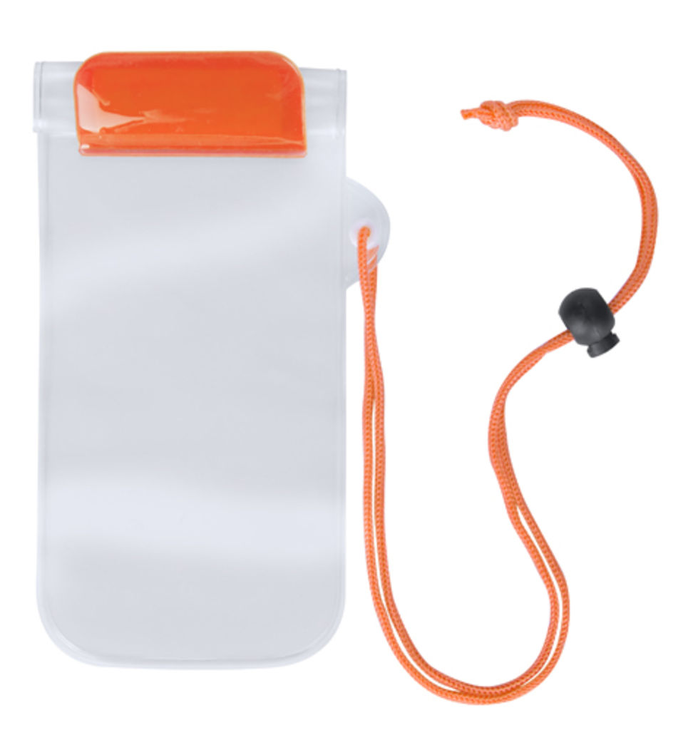 Чехол водонепроницаемый  для телефона Waterpro, цвет оранжевый