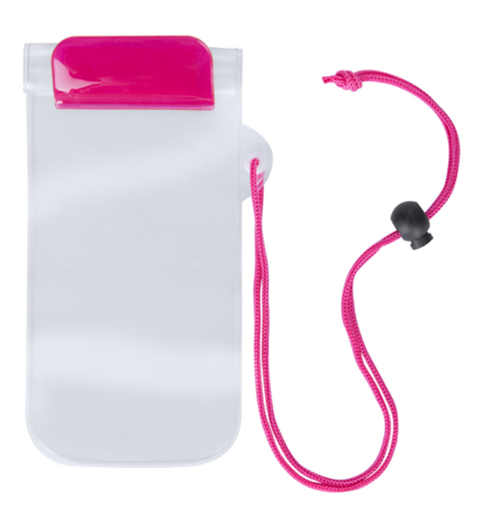 Чехол водонепроницаемый  для мобильного телефона  Waterpro, цвет розовый