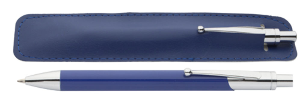 Ручка в футляре Gavin, цвет синий