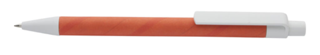 Ручка шариковая  Ecolour, цвет оранжевый