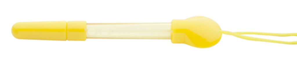 Ручка з мильними бульбашками Pump, колір жовтий