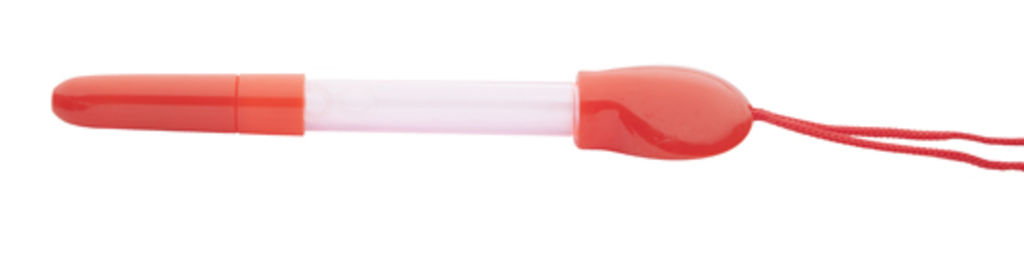 Ручка з мильними бульбашками Pump, колір червоний