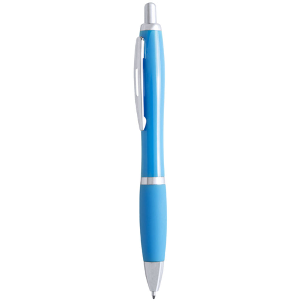 Ручка кулькова Clexton, колір світло-синій