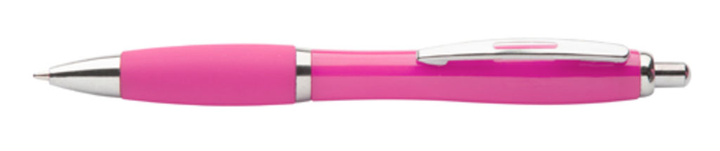Ручка кулькова Clexton, колір рожевий