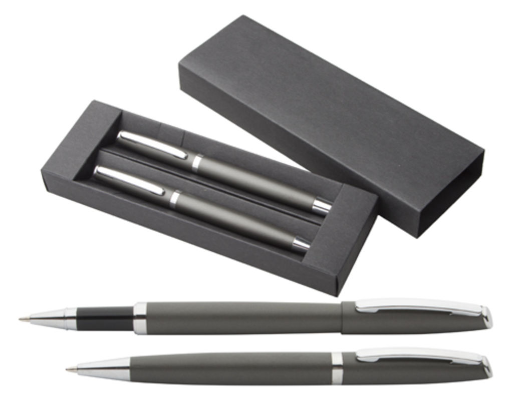 Набір ручок Lumix, колір темно-сірий