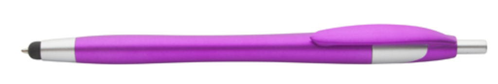 Ручка кулькова сенсор Naitel, колір рожевий