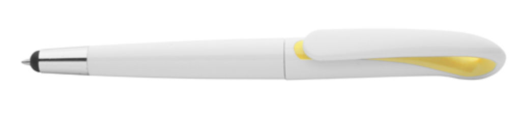 Ручка шариковая сенсор  Barrox, цвет желтый