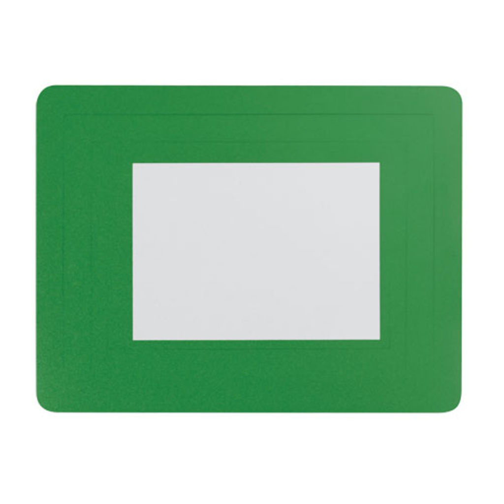 Фоторамка і килимок для миші Pictium, колір зелений