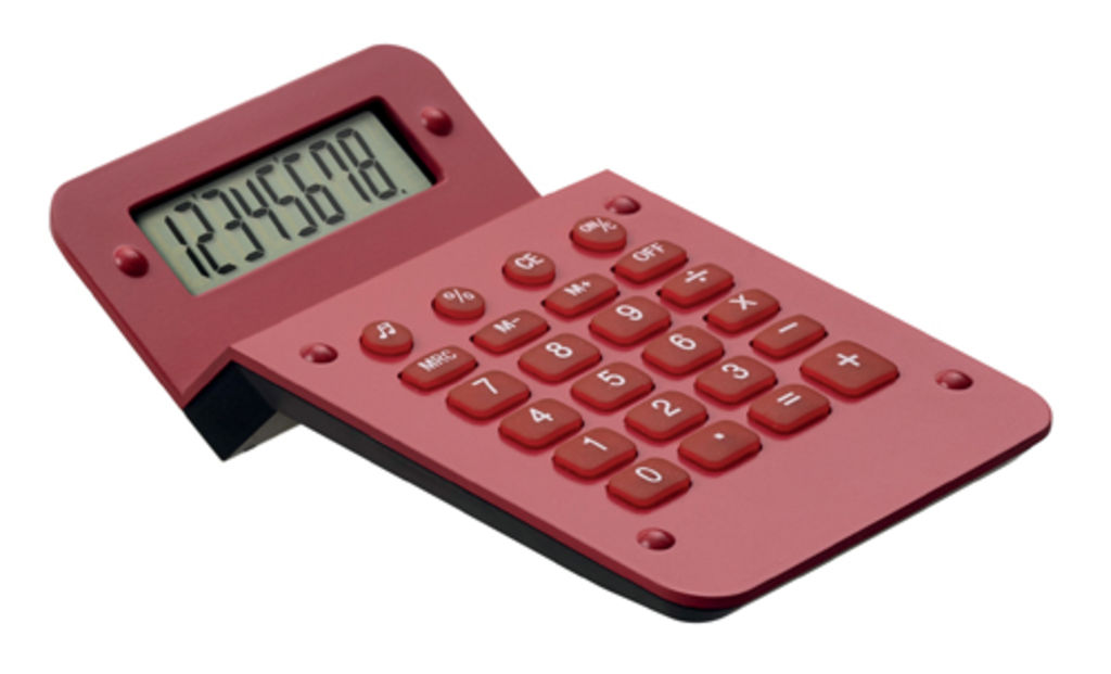 Калькулятор Nebet, колір червоний