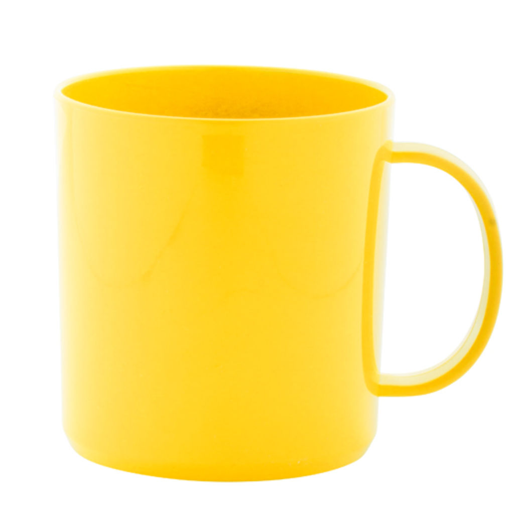 Чашка Witar, цвет желтый