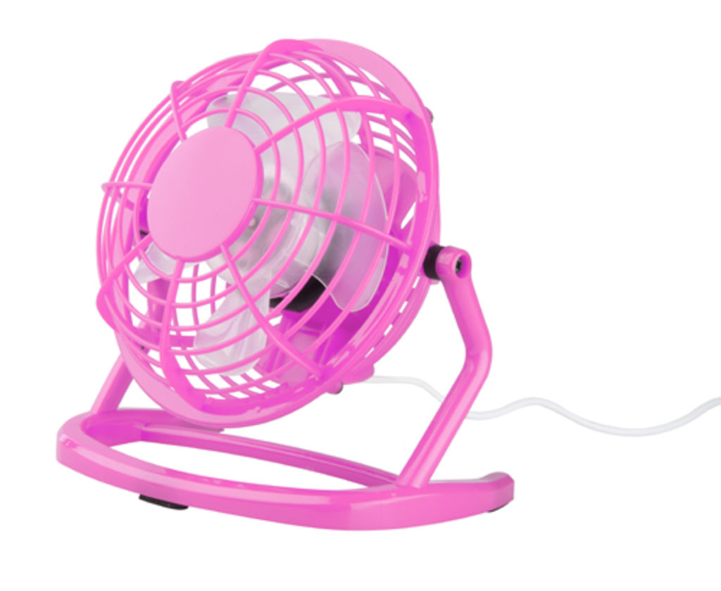 Вентилятор настільний Miclox, колір рожевий