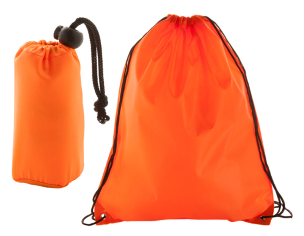 Рюкзак на веревках Thais, цвет оранжевый