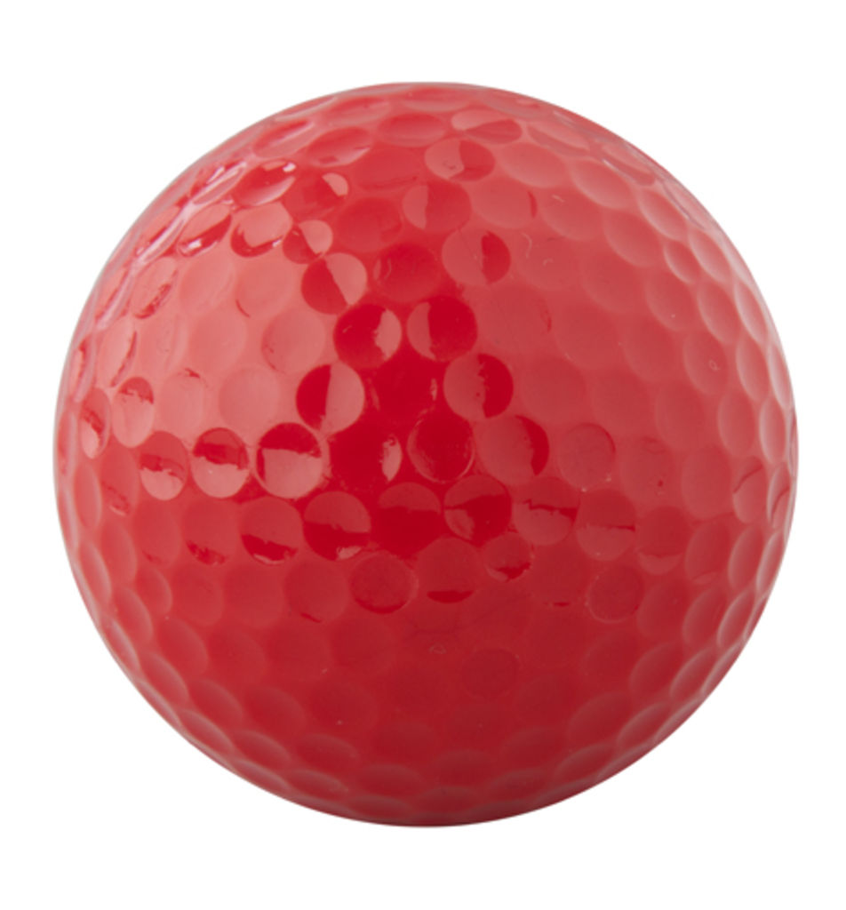 Мяч для гольфа Nessa, цвет красный
