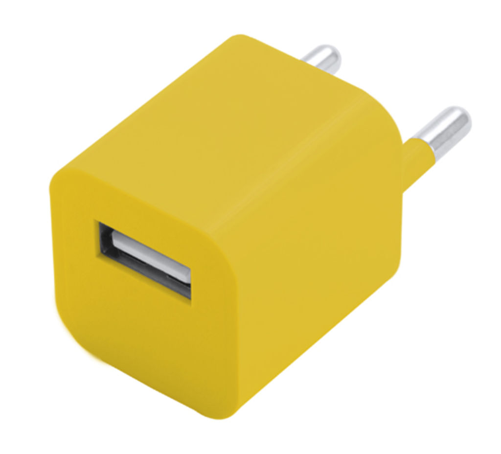 Адаптер USB Radnar, цвет желтый