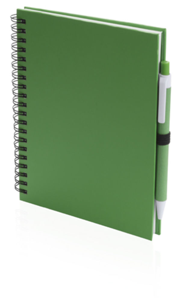 Блокнот Koguel А5, колір зелений