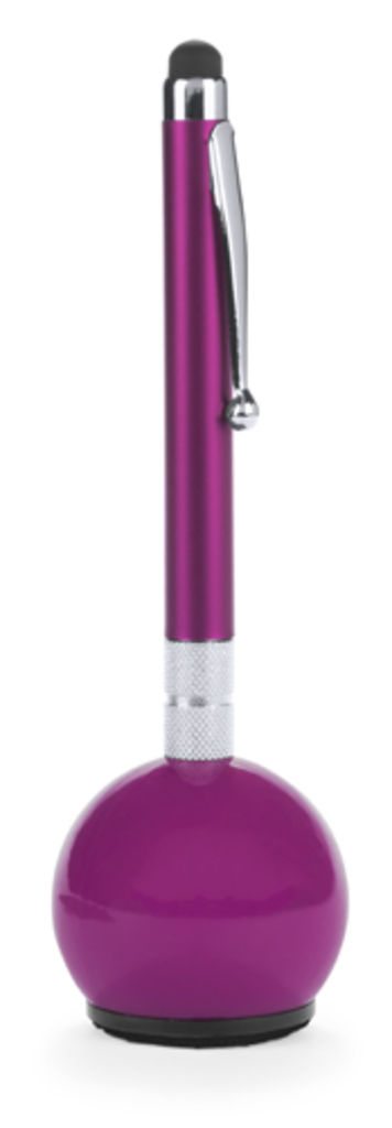 Ручка кулькова сенсор Alzar, колір рожевий