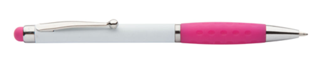 Ручка кулькова сенсор Sagurwhite, колір рожевий