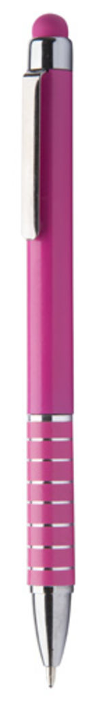 Ручка кулькова сенсор Nilf, колір рожевий