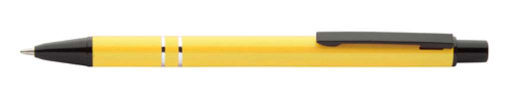 Ручка шариковая  Sufit, цвет желтый