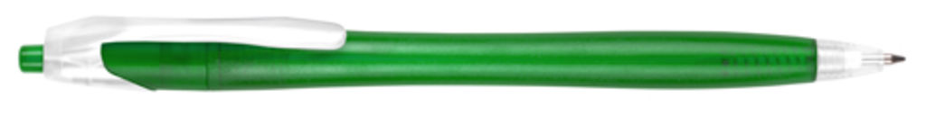 Ручка кулькова Lucke, колір зелений