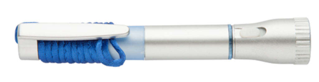 Ручка-фонарик Mustap, цвет синий