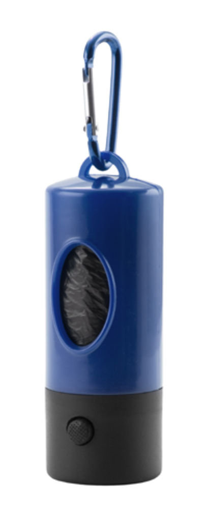 Футляр з пакетами для вигулу домашніх тварин Muller, колір синій