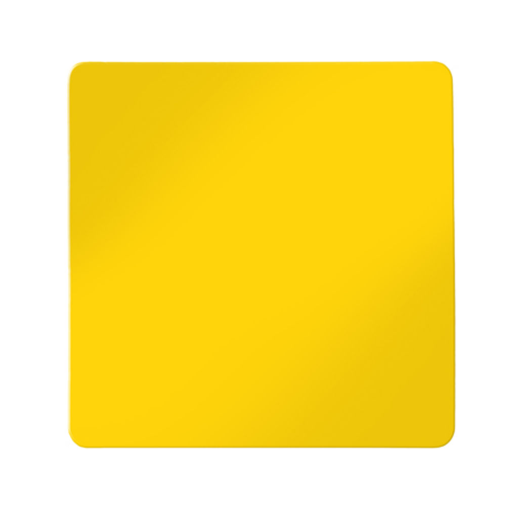 Магніт на холодильник Daken, колір жовтий
