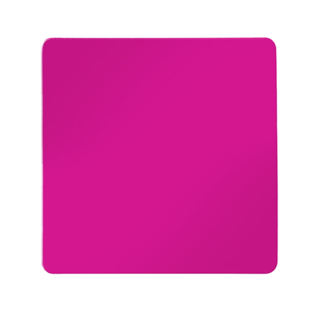 Магніт на холодильник Daken, колір рожевий