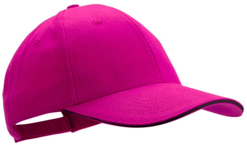 Бейсболка Rubec, колір рожевий