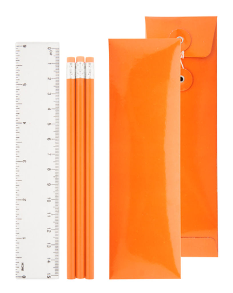 Набір олівців Laptan, колір помаранчевий