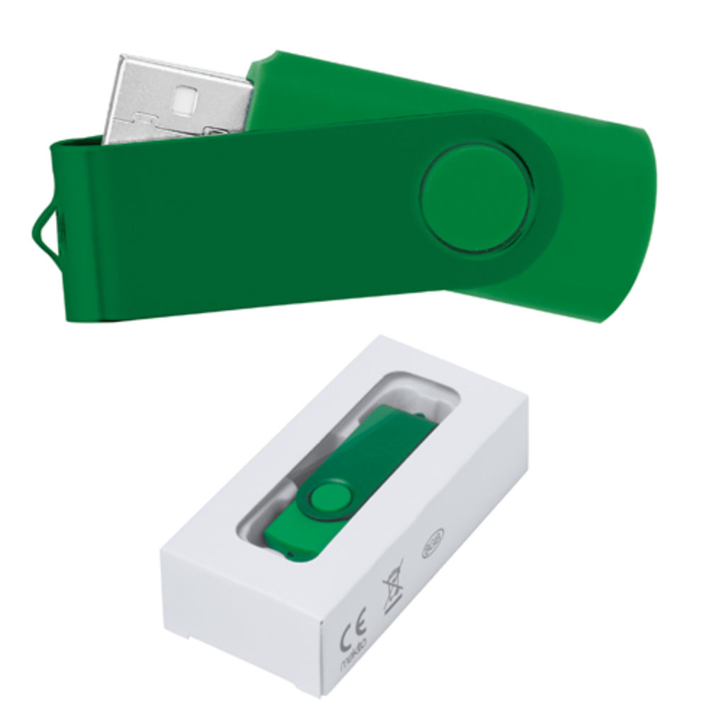 Флешка Survet 8GB, колір зелений
