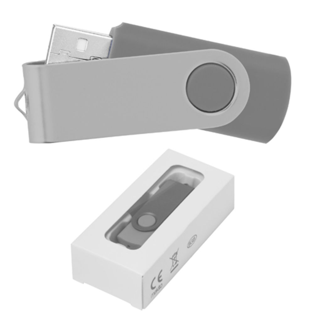 Флешка Survet 8GB, колір сріблястий