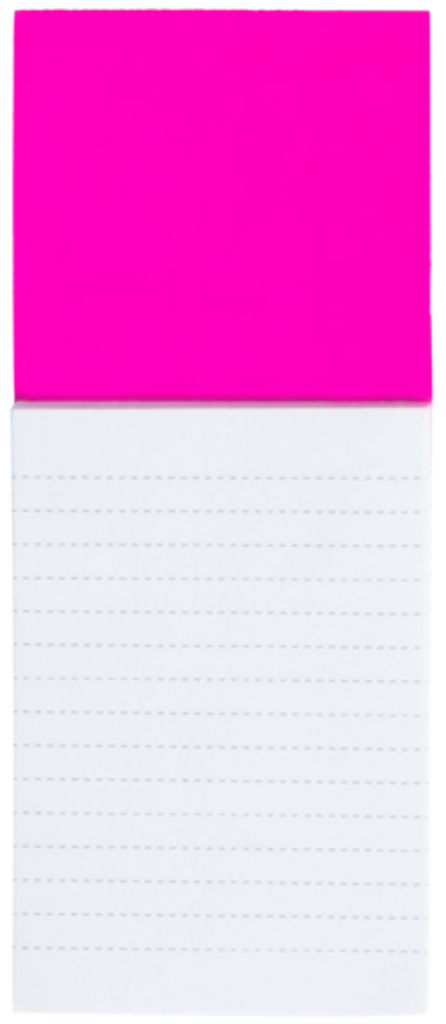 Блок для записів Sylox, колір рожевий