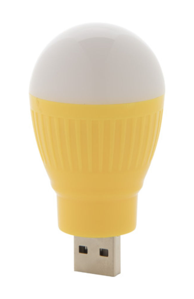 Світильник USB Kinser, колір жовтий