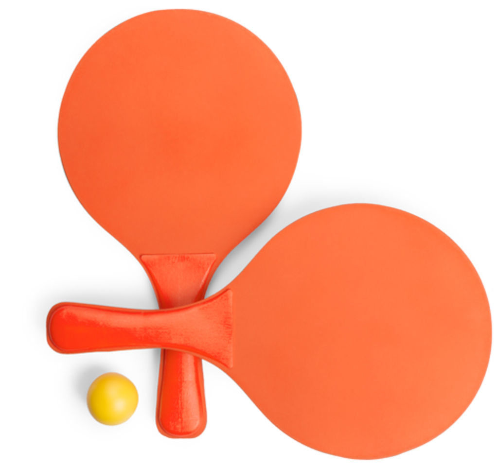 Набір для пляжного тенісу Faluk, колір помаранчевий