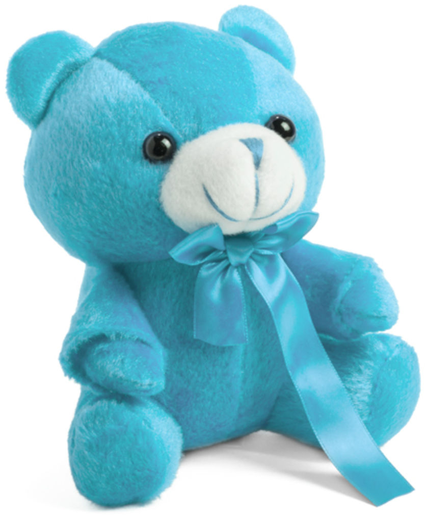Ведмедик плюшевий Alison, колір синій