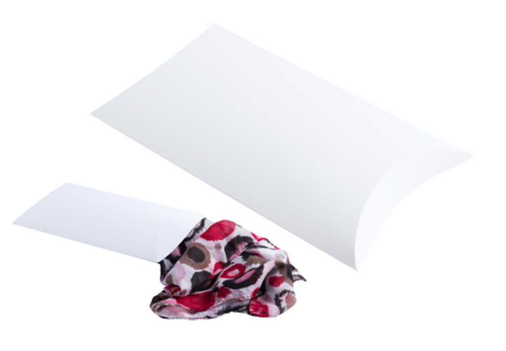 Паперова упаковка для подарунка Dolcex, колір білий