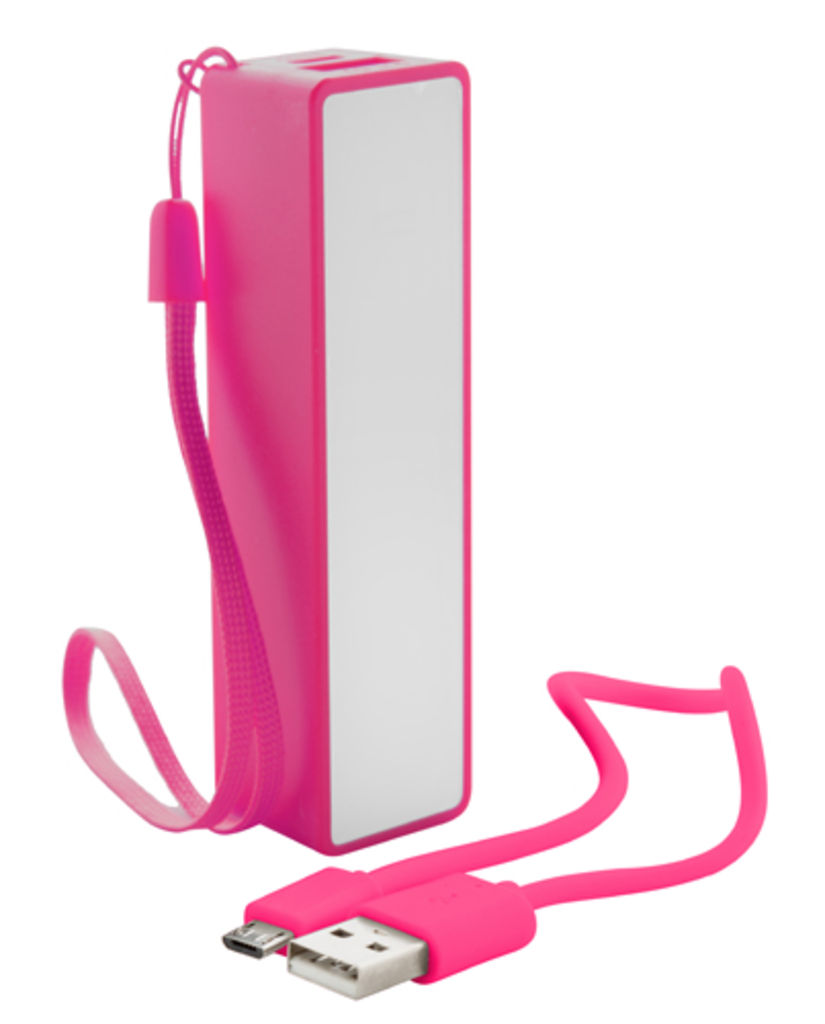 Зарядний пристрій Keox, колір рожевий