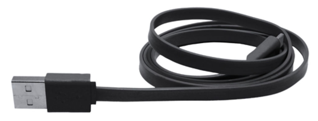 Зарядний кабель Yancop, колір чорний