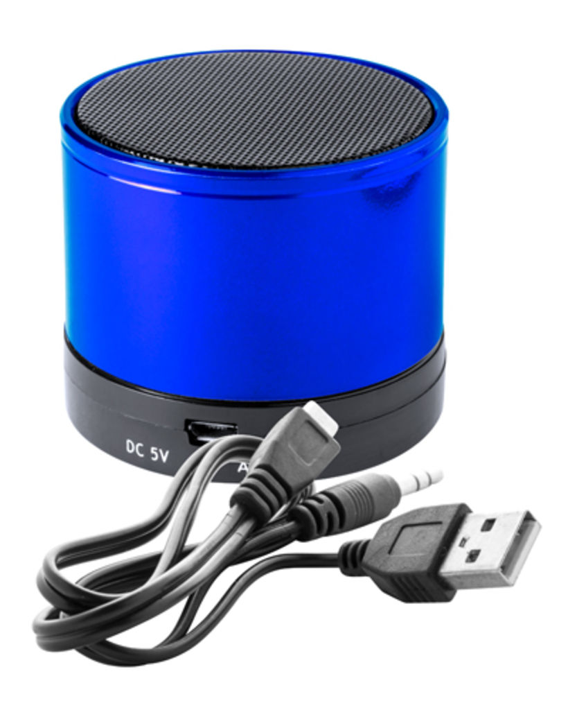  Динамік Bluetooth Martins, колір синій