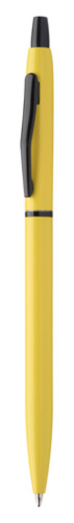Ручка шариковая  Pirke, цвет желтый