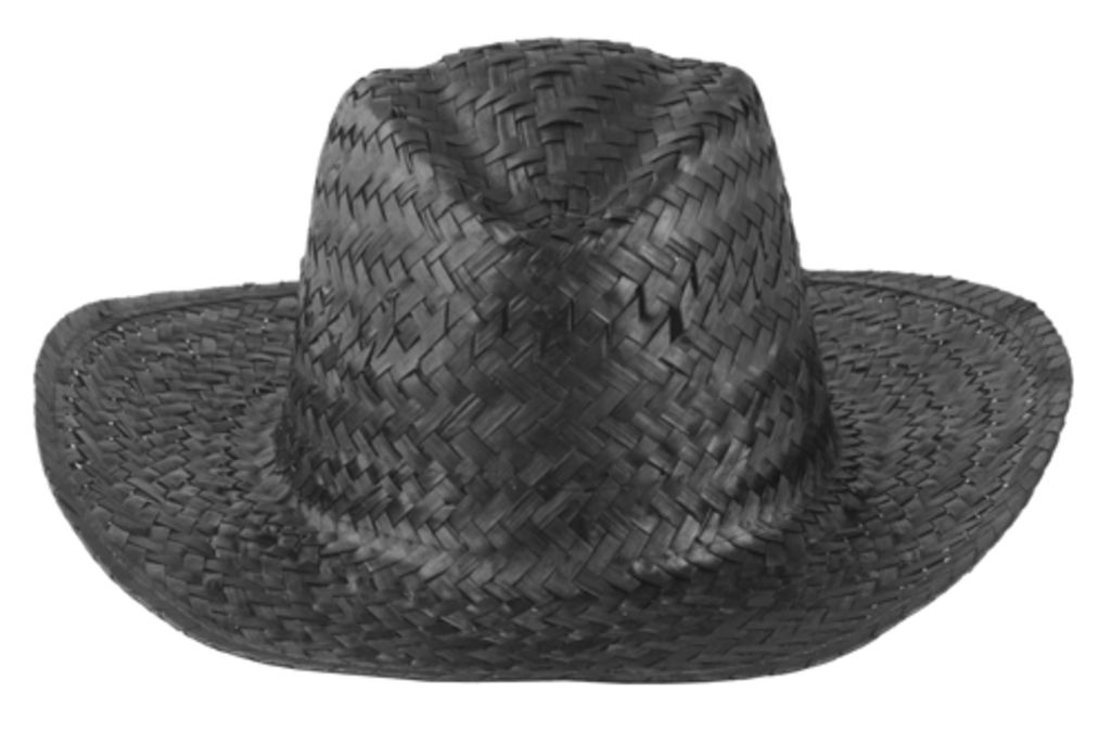 Шляпа мужская соломенная Lua, цвет черный