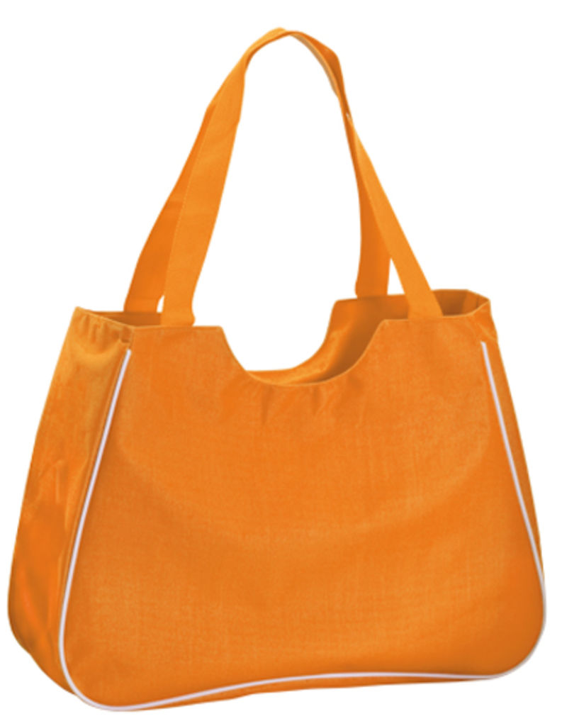 Пляжна сумка з косметичкою Maxi, колір помаранчевий