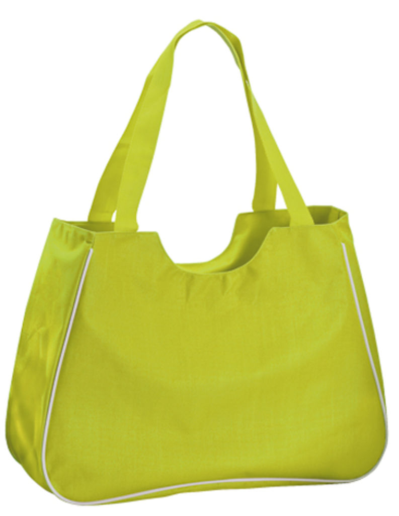 Пляжна сумка з косметичкою Maxi, колір фісташковий