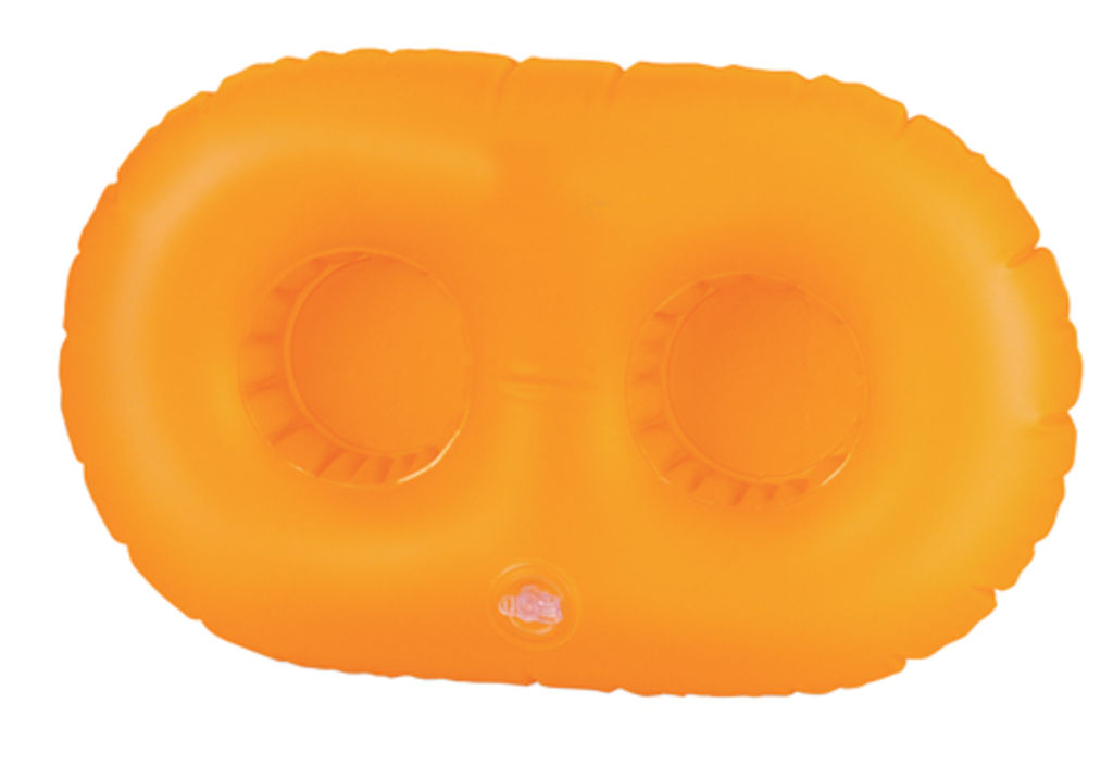 Надувная пляжная подушка  Swang, цвет оранжевый