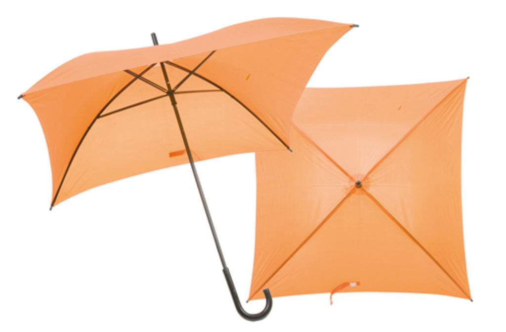 Зонт-трость Square, цвет оранжевый