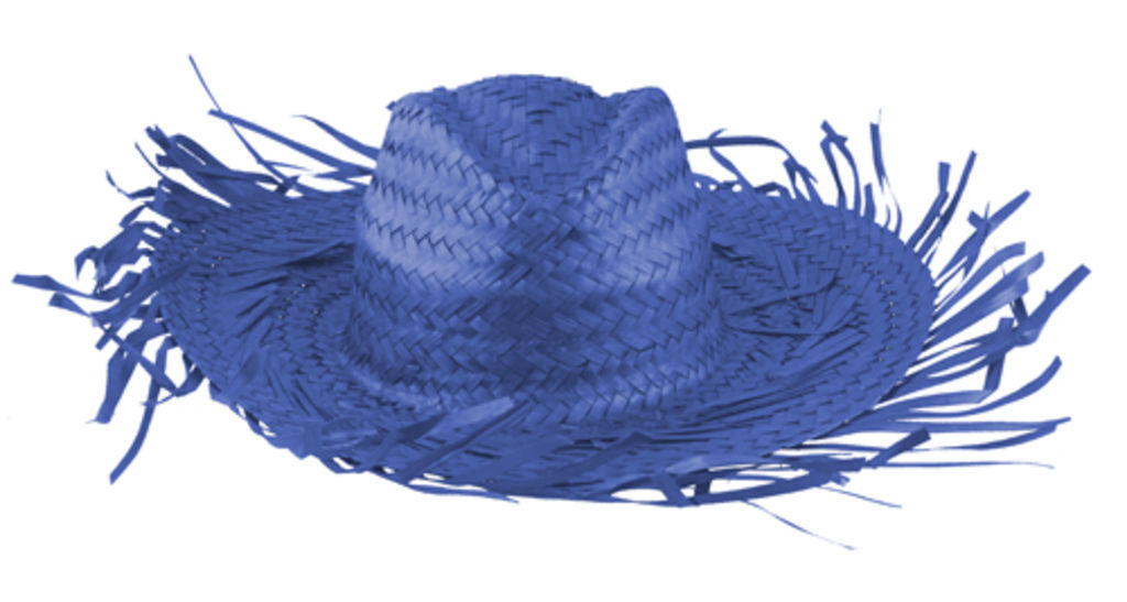 Шляпа соломенная  Filagarchado, цвет синий