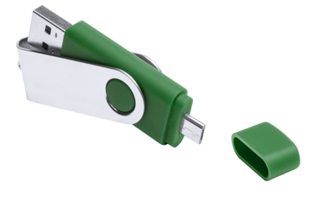 Накопитель USB Liliam  8GB, цвет зеленое яблоко