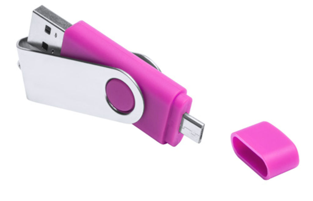 Накопичувач USB Liliam  8GB, колір рожевий