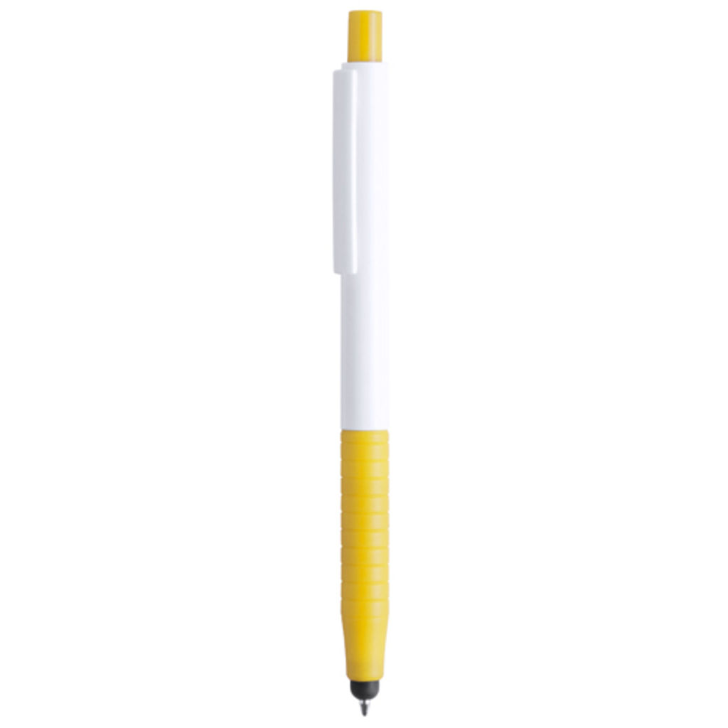 Ручка кулькова сенсор Rulets, колір жовтий